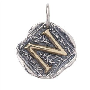 WAXING POETIC 'N' Square Century Insignia Charm